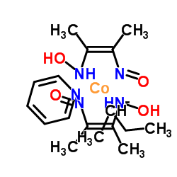 butane; cobalt; N-[(Z)-3-nitrosobut-2-en-2-yl]hydroxylamine; pyridine structure