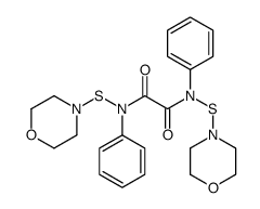 N,N'-bis(morpholin-4-ylsulfanyl)-N,N'-diphenyloxamide Structure