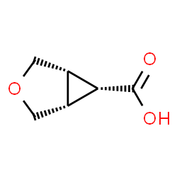 cis-3-oxabicyclo[3.1.0]hexane-6-carboxylic acid Structure