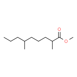 2,6-Dimethylnonanoic acid methyl ester Structure