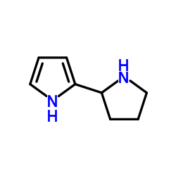 2-pyrrolidin-2-yl-1H-pyrrole结构式