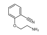 2-(2-氨基乙氧基)苯腈结构式