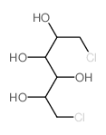 D-Galactitol, 1,6-dichloro-1,6-dideoxy- Structure