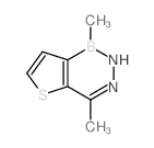 Thieno[3,2-d][1,2,3]diazaborine,1,2-dihydro-1,4-dimethyl- structure