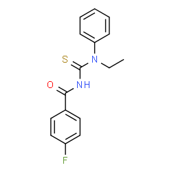 N-{[ethyl(phenyl)amino]carbonothioyl}-4-fluorobenzamide picture