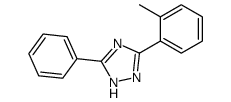 5-Phenyl-3-(o-tolyl)-1H-1,2,4-triazole结构式