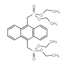 9,10-Bis(diethylphosphonomethyl)anthracene structure