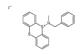 N-benzyl-N-methylthianthren-5-ium-5-amine,iodide Structure