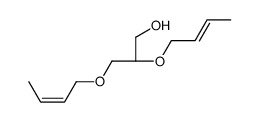 (2S)-2,3-bis(but-2-enoxy)propan-1-ol Structure