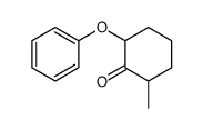 2-methyl-6-phenoxycyclohexan-1-one Structure