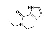 N,N-diethyl-1H-imidazole-2-carboxamide结构式