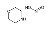 morpholine,nitrous acid Structure