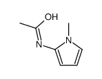 N-(1-methylpyrrol-2-yl)acetamide Structure