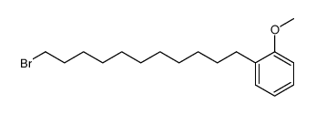 1-(11-bromoundecyl)-2-methoxybenzene结构式