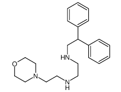 N'-(2,2-diphenylethyl)-N-(2-morpholin-4-ylethyl)ethane-1,2-diamine Structure