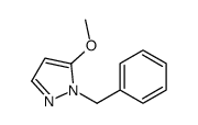 1-benzyl-5-methoxypyrazole Structure