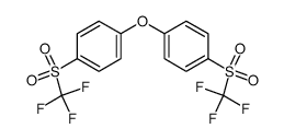 4,4'-Di(trifluormethylsulfonyl)-diphenylaether结构式