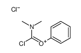[chloro(phenoxy)methylidene]-dimethylazanium,chloride Structure