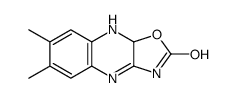 6,7-dimethyl-9,9a-dihydro-4H-[1,3]oxazolo[5,4-b]quinoxalin-2-one Structure