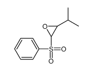 2-(benzenesulfonyl)-3-propan-2-yloxirane结构式