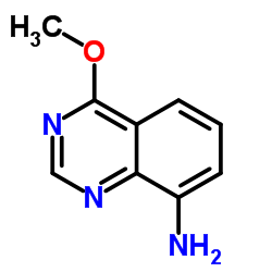 4-Methoxy-8-quinazolinamine结构式