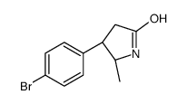 (4S,5R)-4-(4-bromophenyl)-5-methylpyrrolidin-2-one Structure