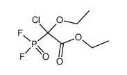 [ethoxy(ethoxycarbonyl)chloromethyl]phosphonic difluoride结构式