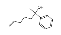 2-phenylhept-6-en-2-ol结构式