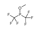 methoxy-bis(trifluoromethyl)phosphane Structure