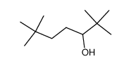 2,2,6,6-tetramethyl-heptan-3-ol结构式