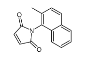 1-(2-methylnaphthalen-1-yl)pyrrole-2,5-dione结构式