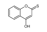 4-hydroxy-2-deoxy-2-thiocoumarin结构式