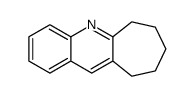 7,8,9,10-tetrahydro-6H-cyclohepta[b]quinoline结构式
