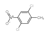 1,4-dichloro-2-methyl-5-nitro-benzene Structure