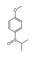 1-methoxy-4-propan-2-ylsulfinylbenzene Structure