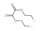 bis(2-chloroethyl) oxalate Structure