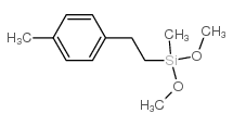 (p-methylphenethyl)methyldimethoxysilane,95结构式