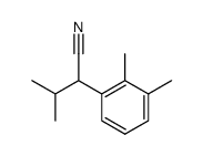 2-(2,3-dimethyl-phenyl)-3-methyl-butyronitrile Structure