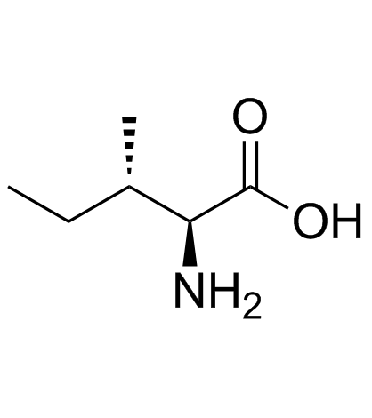 L-Isoleucine structure