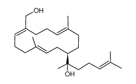 cericerene-15,24-diol Structure