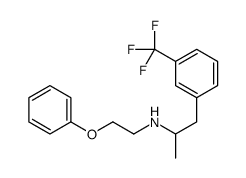 N-(2-phenoxyethyl)-1-[3-(trifluoromethyl)phenyl]propan-2-amine Structure