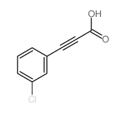 3-(3-氯苯基)丙-2-炔酸结构式