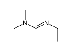 N'-ethyl-N,N-dimethylmethanimidamide结构式
