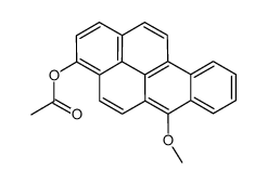 (6-methoxybenzo[a]pyren-3-yl) acetate Structure