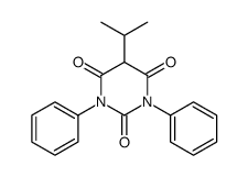 1,3-Diphenyl-5-isopropylbarbituric acid Structure