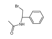 N-(2-bromo-1-phenylethyl)acetamide结构式
