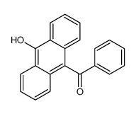 (10-hydroxyanthracen-9-yl)-phenylmethanone Structure