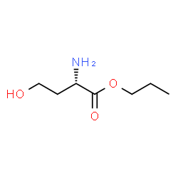 Homoserine, propyl ester (9CI) Structure