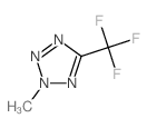 2-Methyl-5-(trifluoromethyl)tetrazole structure