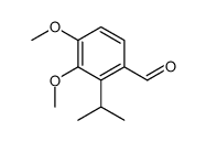 2-ISOPROPYL-3,4-DIMETHOXYBENZALDEHYDE Structure